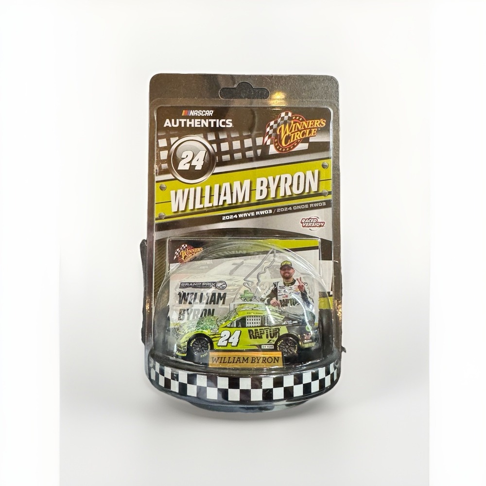 2024 Winner's Circle Wave RW03 William Byron #24 Raced COTA Win 1:64